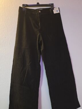 Universal Thread Black High-Rise Wide-Leg Jeans